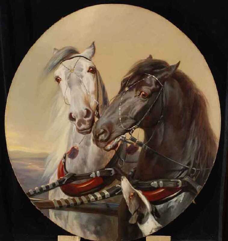 Лошадь с 2 девушками. Зурланд Орловские рысаки. Две лошади. Рысаки картина. Картина два скакуна.