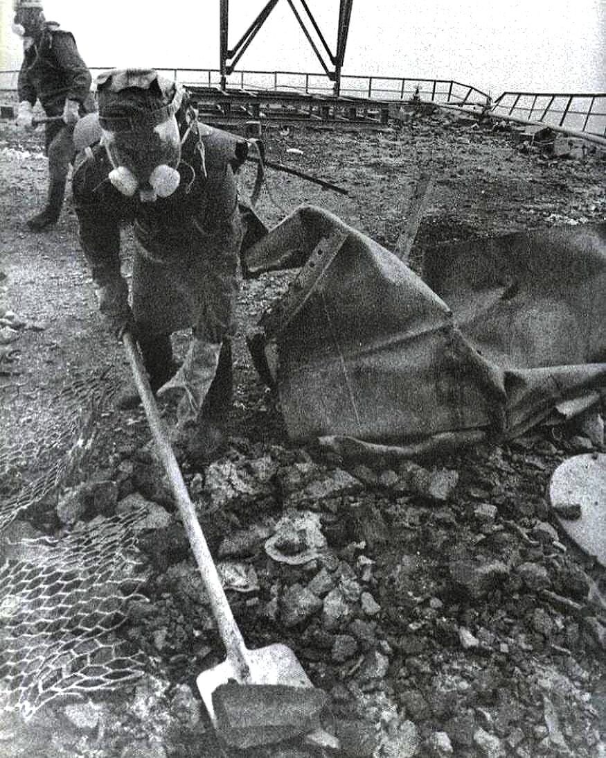 ликвидаторы чернобыльской аварии фото