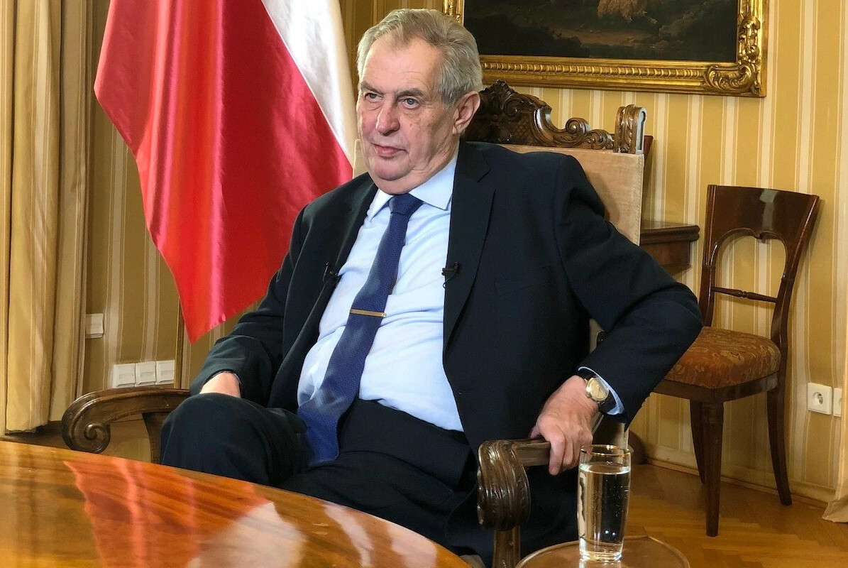 Президент чехии сейчас