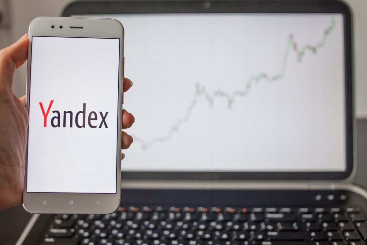 Yndx. Yandex stock.