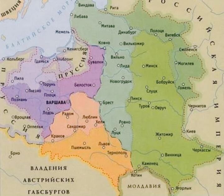 Разделы польши