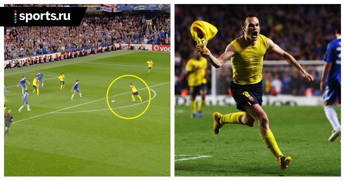 Как забивает голы Iniesta