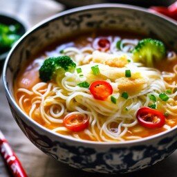 Вермишелевый суп с мясом