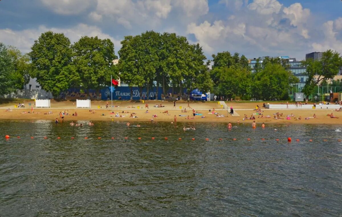 Пляж в москве где можно