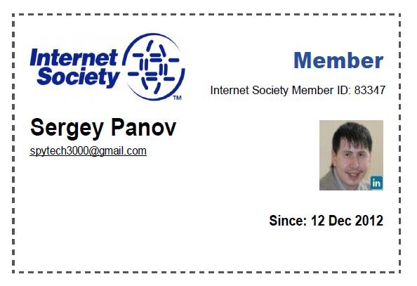 Internet Socienty (ISOC) - Общество Интернета