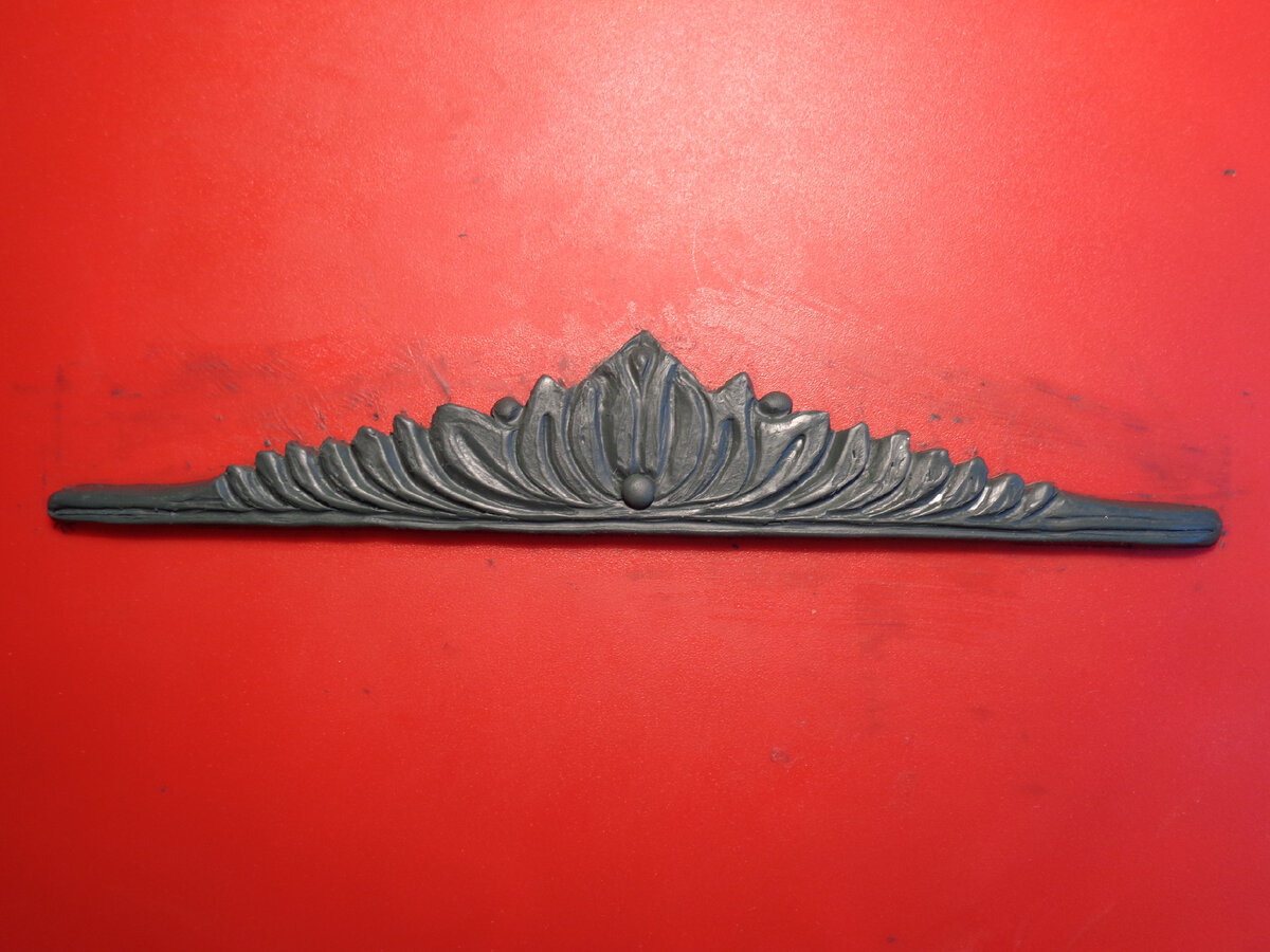 Модель из пластилина