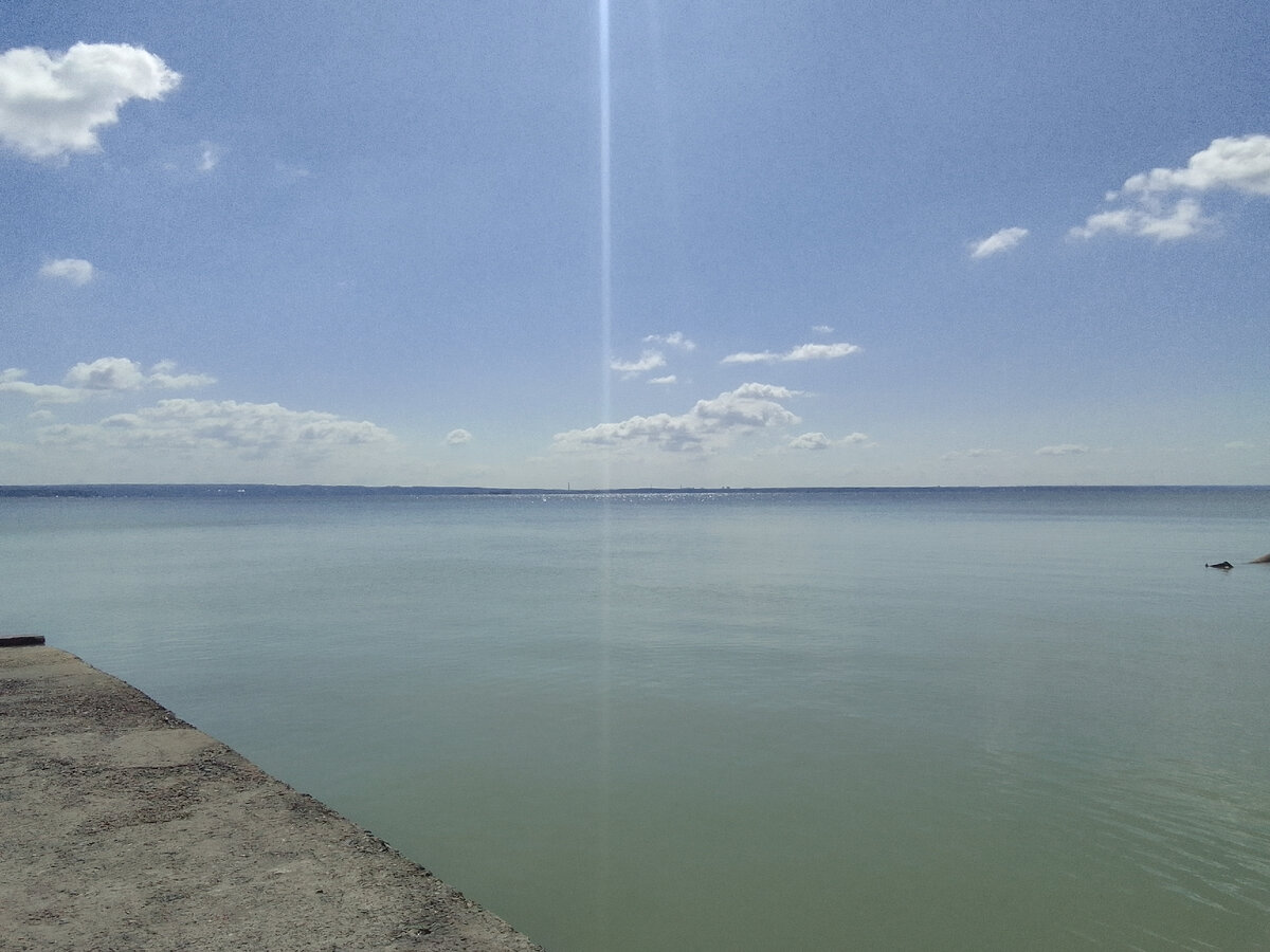 "Обское море" - водохранилище Новосибирской ГЭС. г.Новосибирск. микрорайон "ОбьГЭС". Фото автора  Июль 2023 г.  