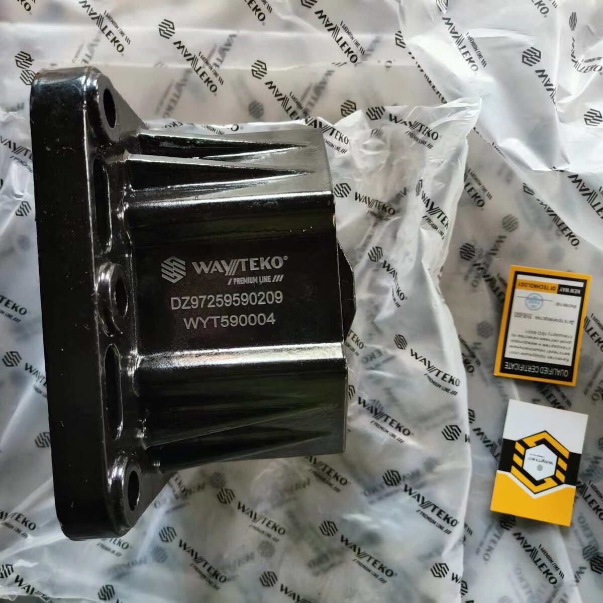Подушка двигателя задняя SHACMAN X3000 WAYTEKO PREMIUM DZ97259590209 Добавьте описание
