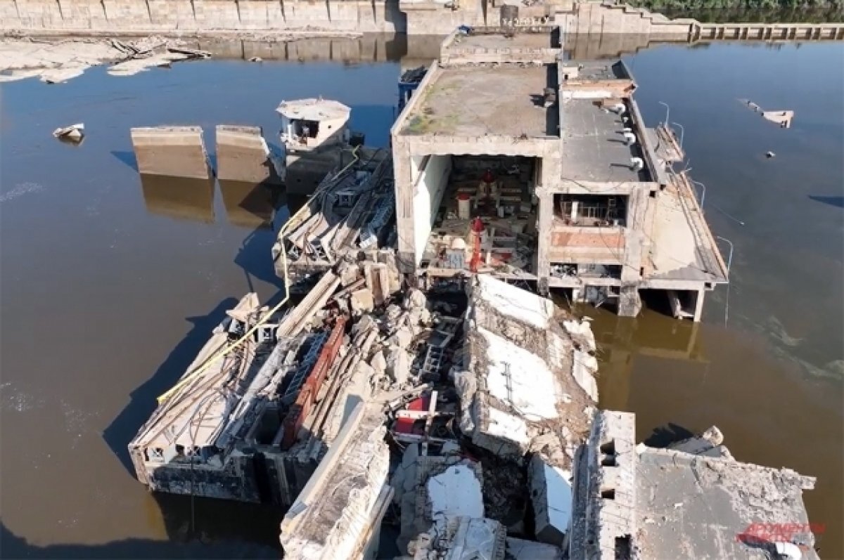    Сальдо: откачка воды после прорыва Каховской ГЭС займет несколько недель