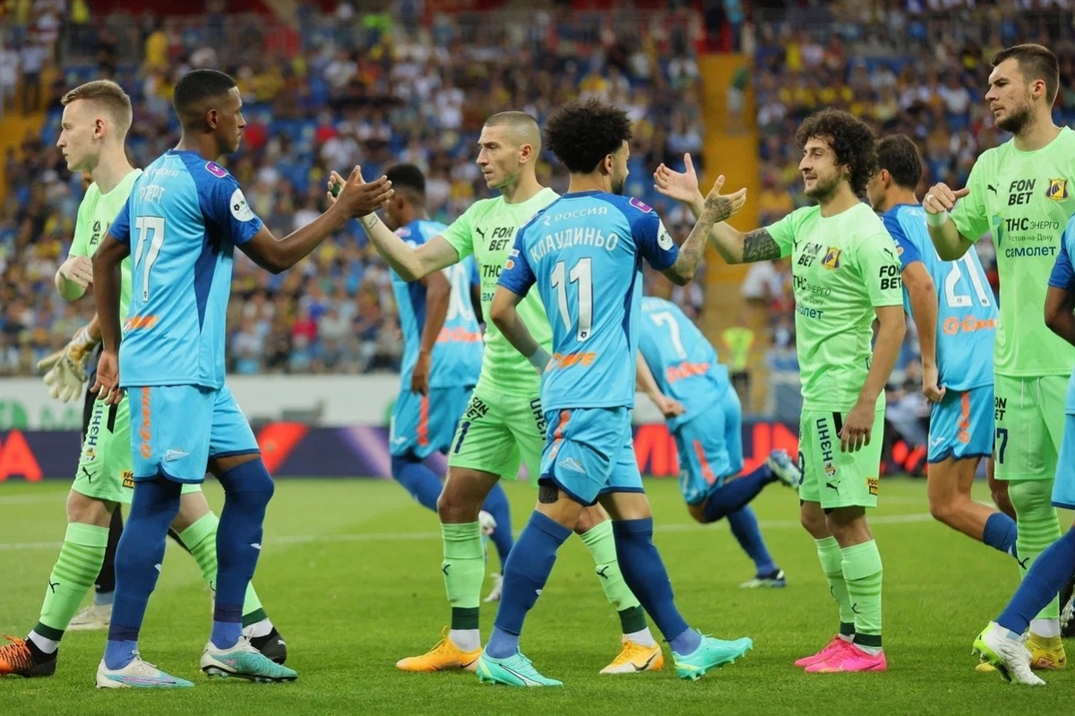 Атмосфера на матче "Ростов" - "Зенит" не всегда была дружеской. Фото: ФК "Ростов"