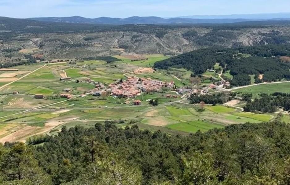 Грьегос со смотровой площадки Муэла де Сан Хуан