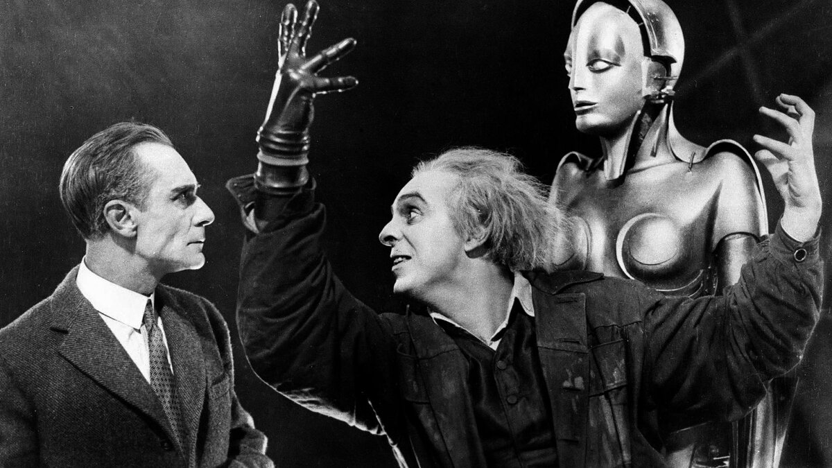 Кадр из фильма "Метрополис" (1927 г., реж. Фриц Ланг)