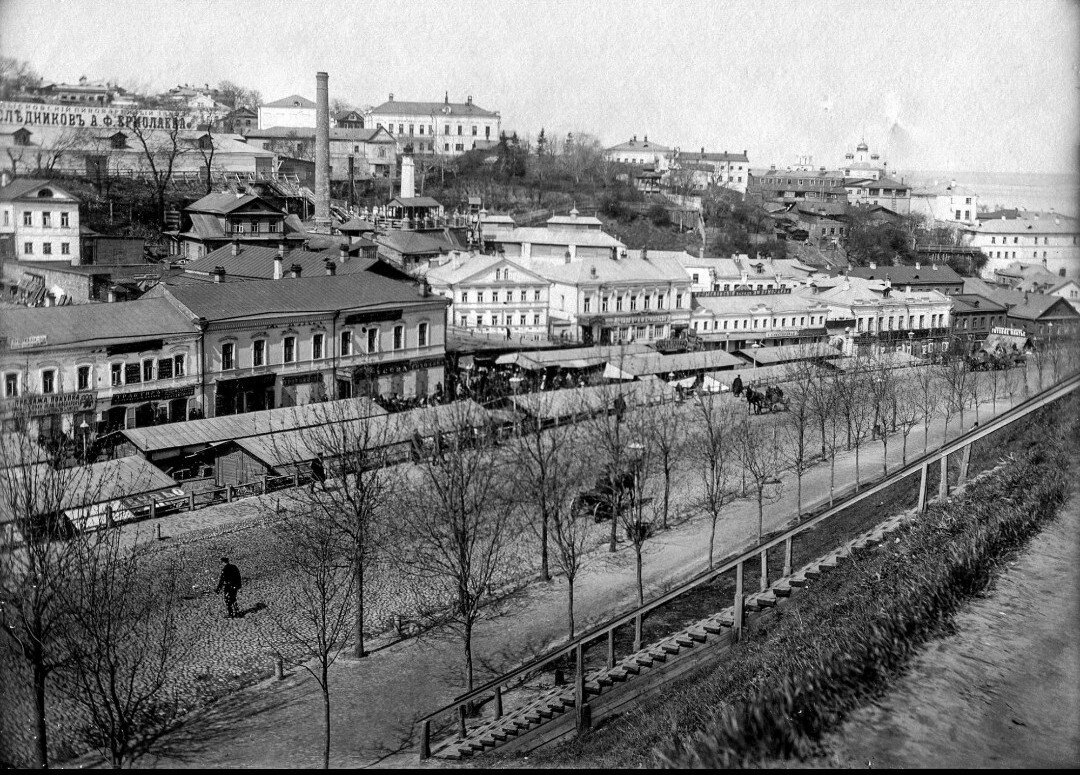 Зеленский съезд и Почаинский овраг. 1890-1910 г.