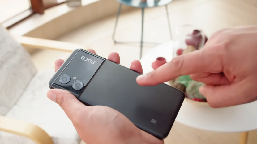 Poco M4 5G desing device image