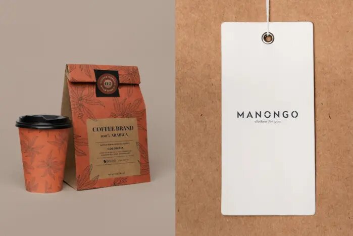 Примеры брендирования упаковки и логотипа