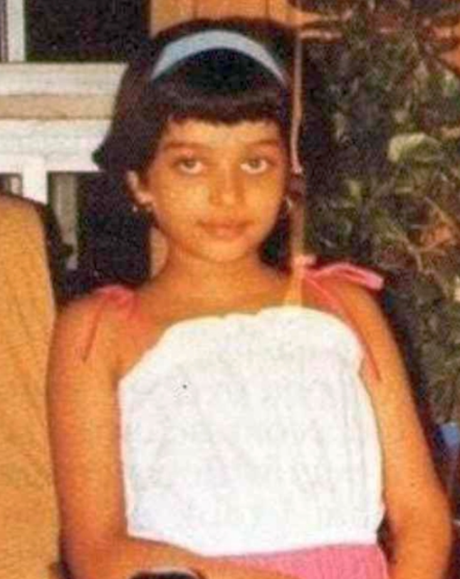 Айшвария Рай в детстве