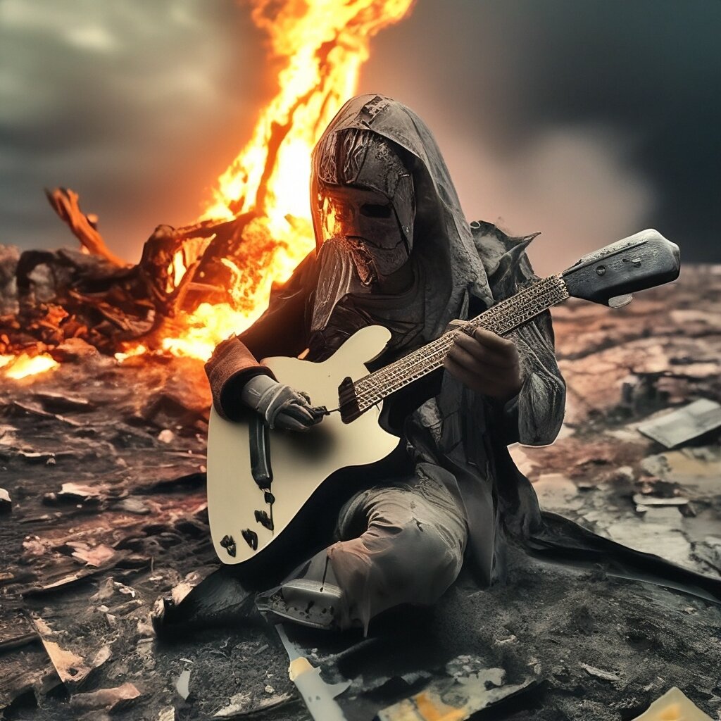 Нет это не Сталкер. Нейросеть "Шедеврум" однако.