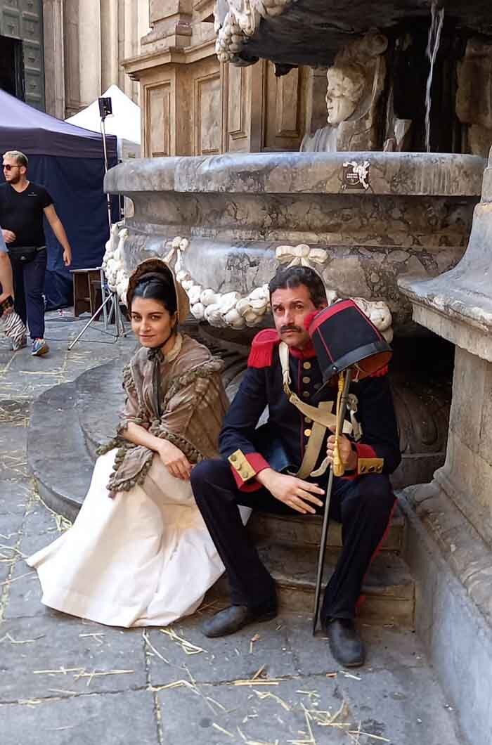 кадры со съемок сериала