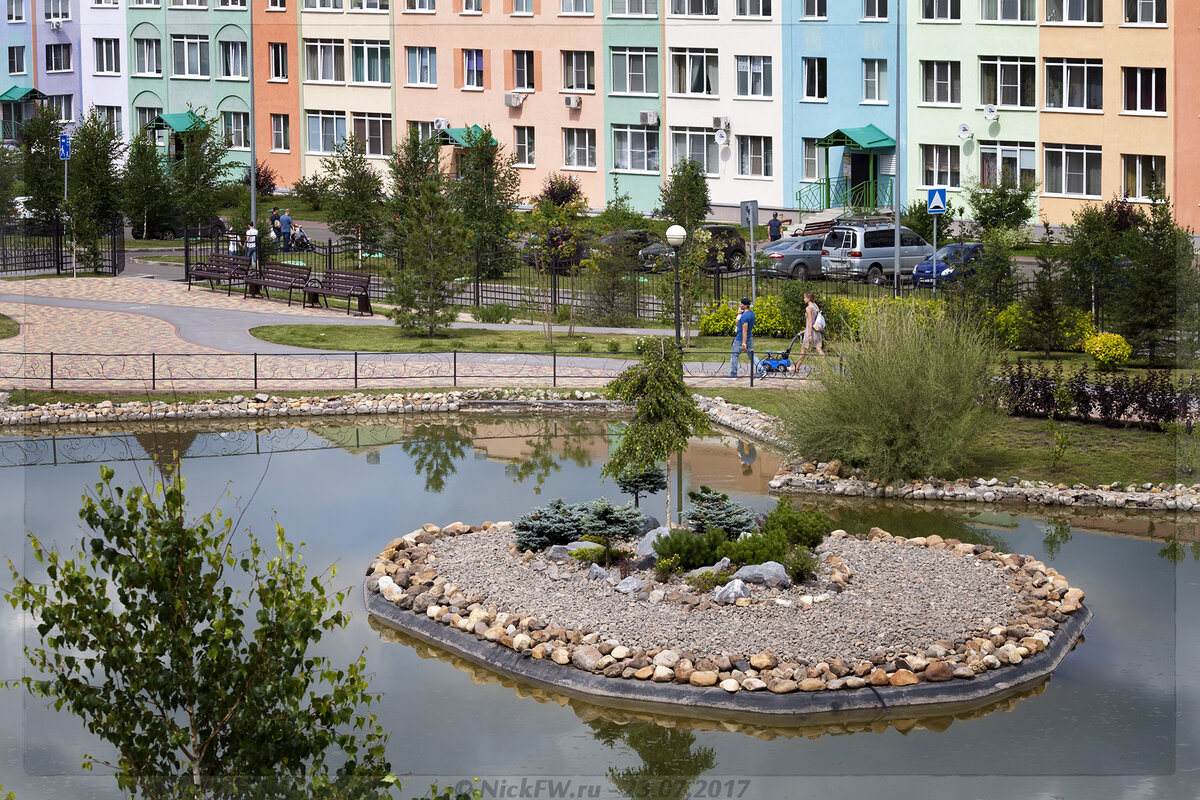 1. Остров на пруду © NickFW - 23.07.2017г.