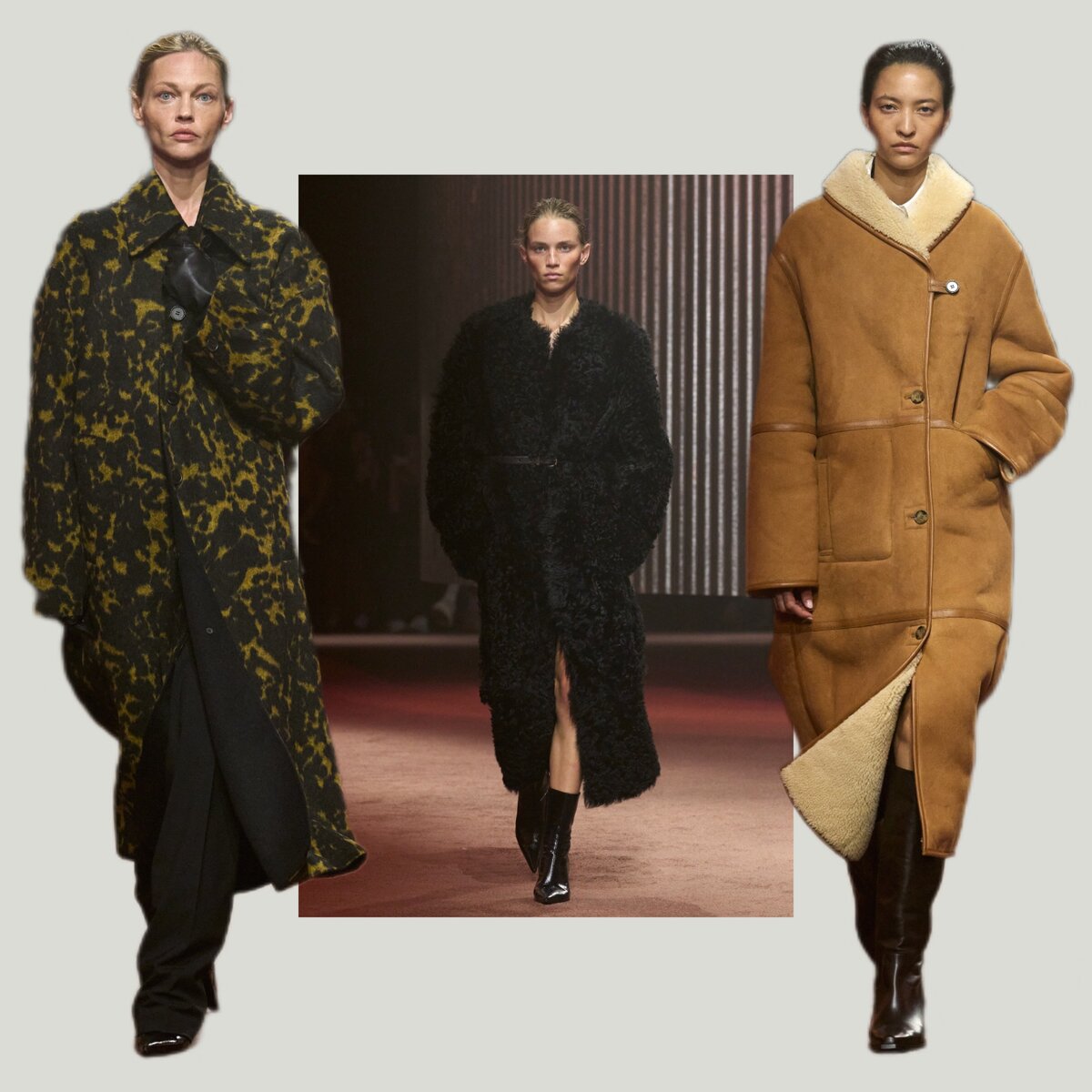 фото Vogue Ranway, коллекция Cos осень-зима 2023, коллаж составлен автором