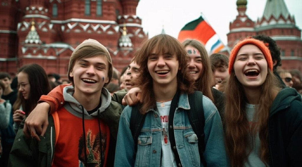 Государство активно занимается расширением сферы предоставления льгот студентам. Иллюстрация сгенерирована ИИ по запросу «Российские студенты»