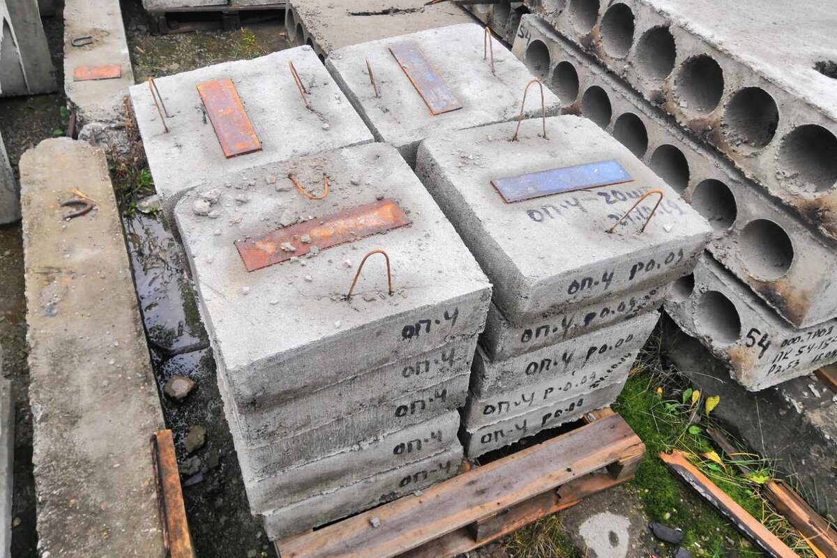 Опорные подушки ЖБИ.