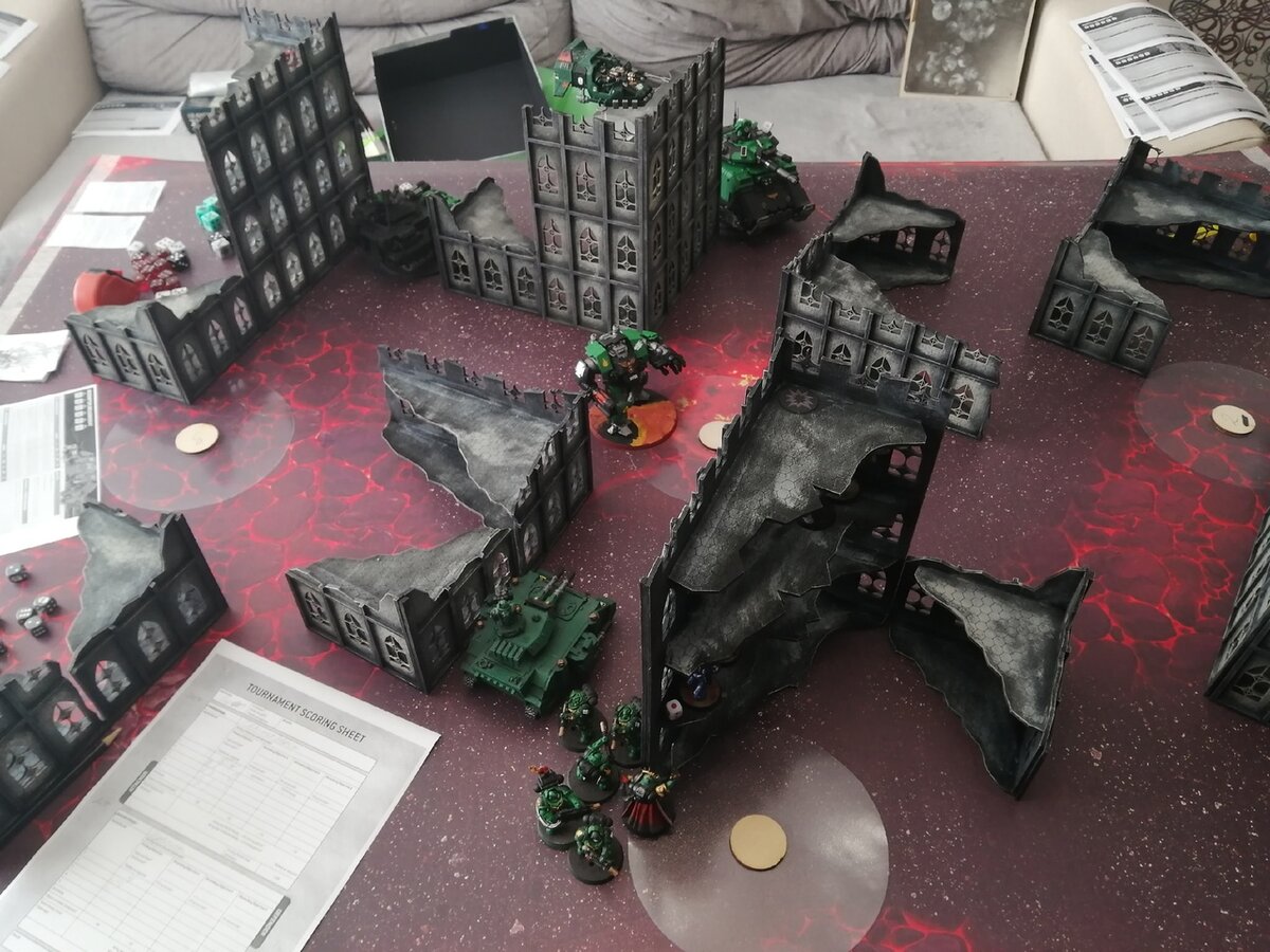 Финалочка, 5ый ход, стол очищен от скверны Хаоса