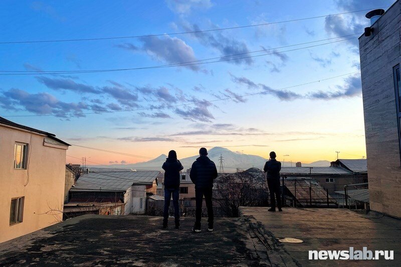 Вид на гору Арарат