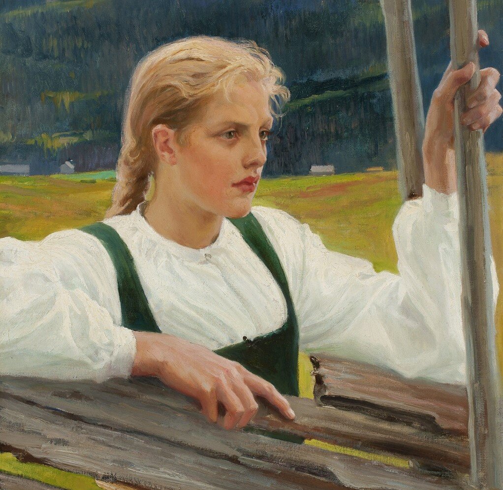 полотно А.Эдельфельта