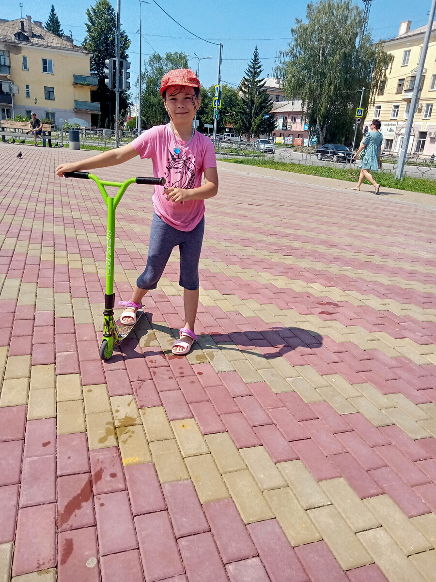 Купаемся не только в озере, но и в фонтане