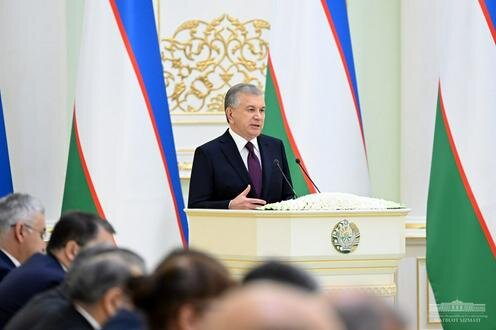 Шавкат Мирзиёев. Фото пресс-службы президента Узбекистана