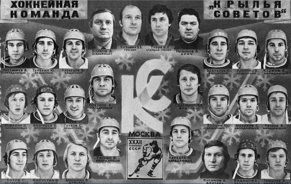 «Крылья Советов» - бронзовый призёр чемпионата СССР – 1977/1978. Взято из открытого источника Яндекс.Картинки