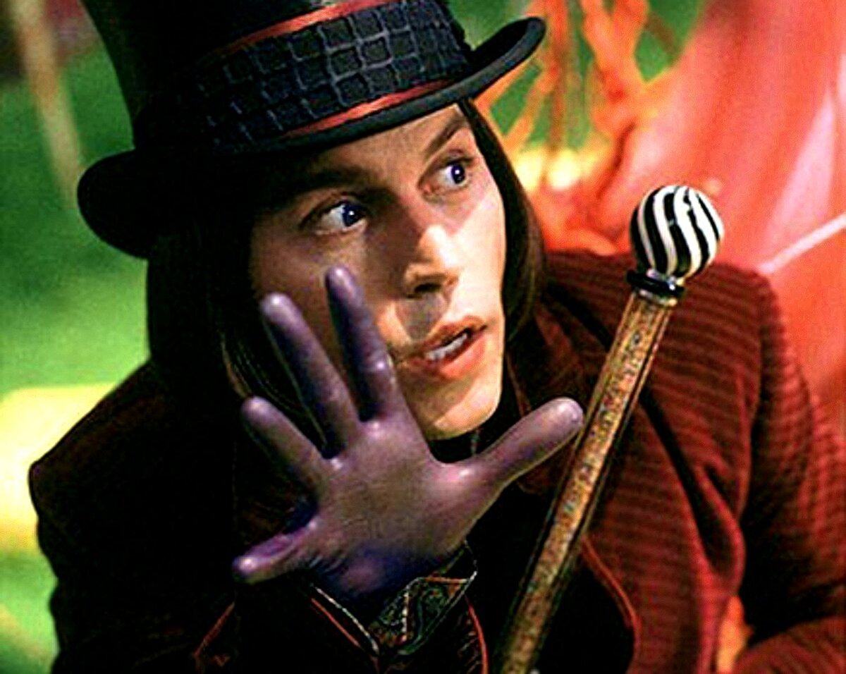 Кадр из фильма "Чарли и шоколадная фабрика"