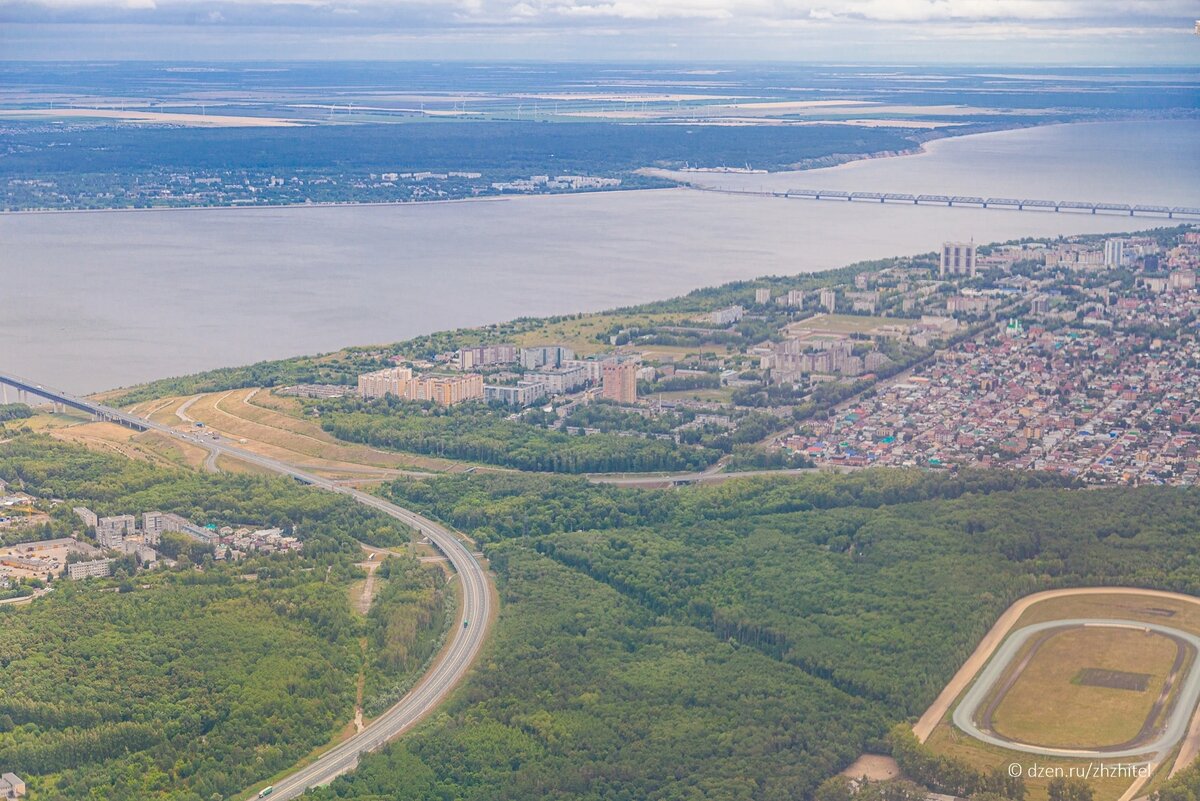 Ульяновск сверху. Фото автора