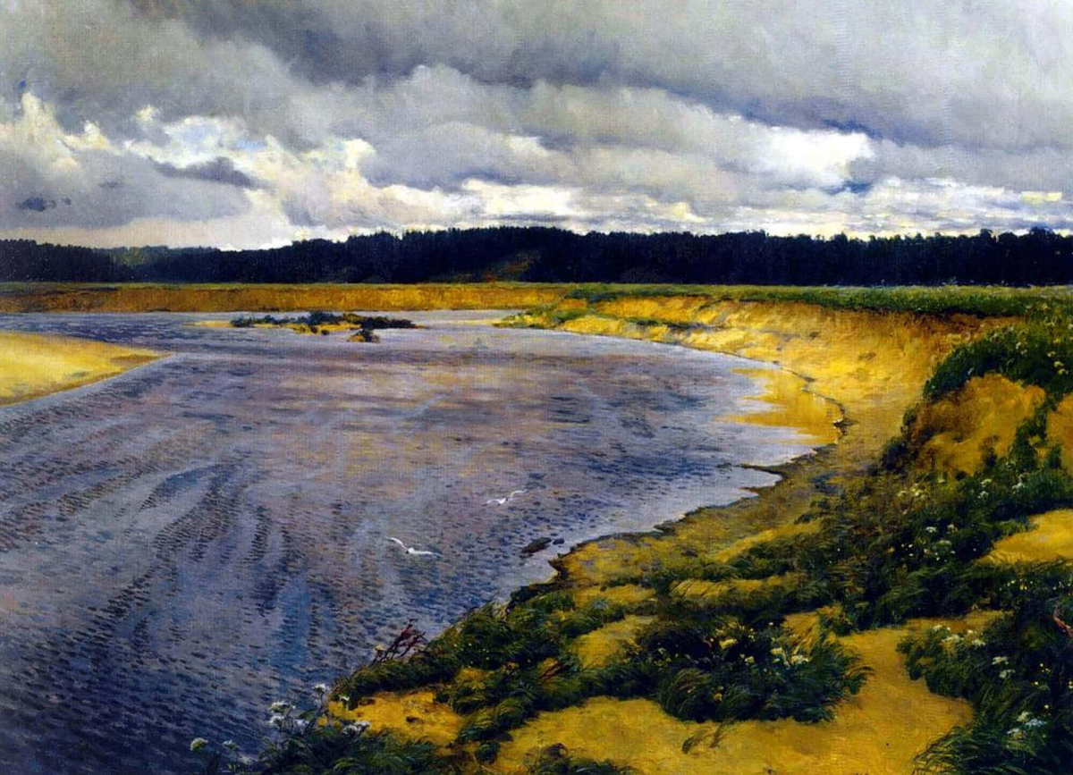 И. Остроухов "Сиверко" ("Северный ветер") Изображение из открытых источников