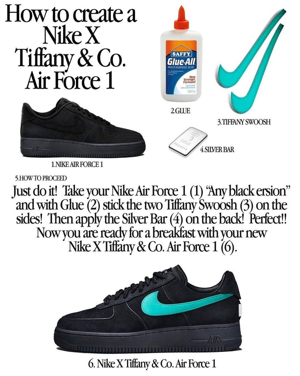 Homemade NikeXTiffany