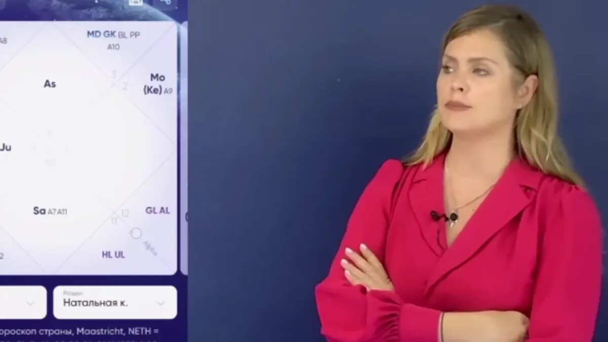 Астролог Татьяна Калинина. Фото: Кадр из видео