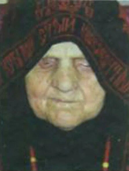 Μία από τις λίγες σωζόμενες φωτογραφίες της Μητέρας Θεοδοσίας του Κουρσκ.  Πηγή: https://vk.com/wall-199715849_2686