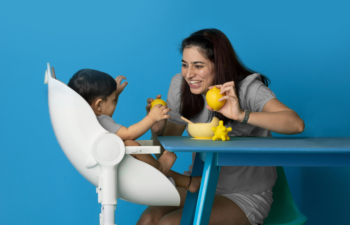 Стульчик и посуда для первого прикорма в интернет-магазине Инфания