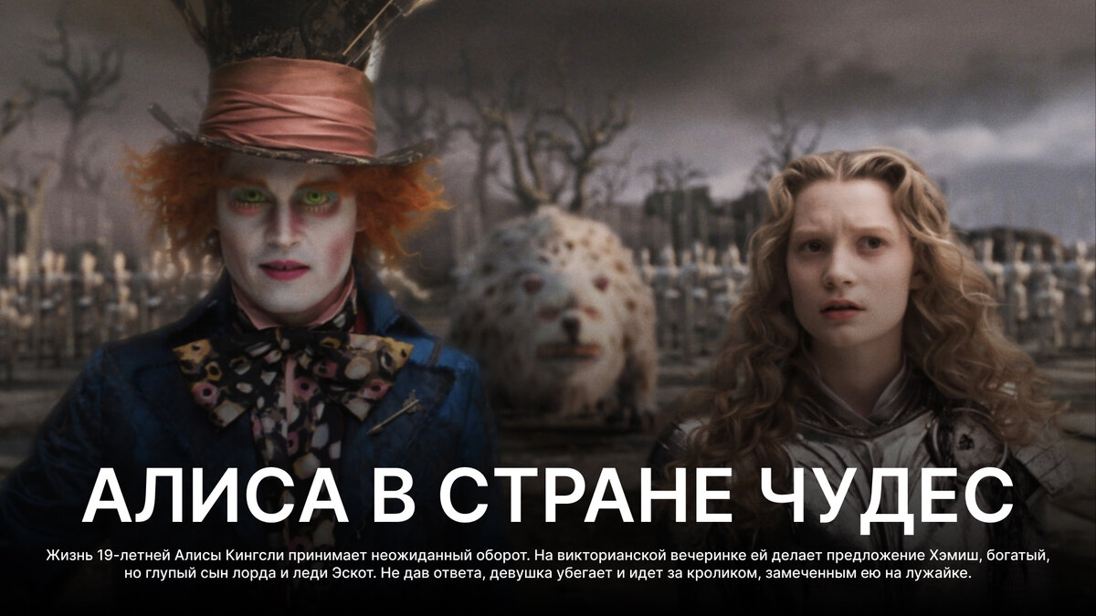 Алиса в Стране чудес, 2010 