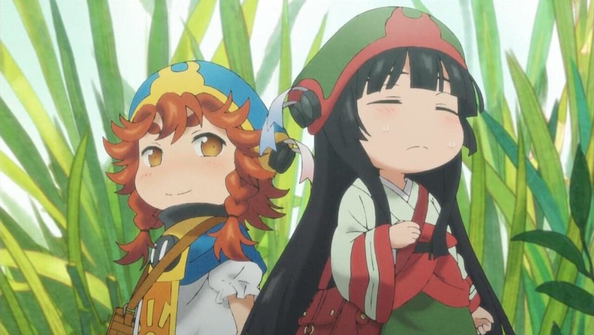 Скриншот из аниме Хакумэй и Микоти Hakumei to Mikochi