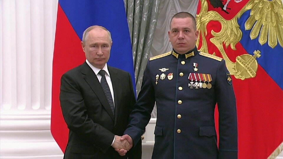 Скриншот из видео, размещенного на сайте Кремля