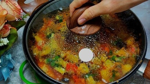 БУДУ ГОТОВИТЬ ВСЕ ЛЕТО! Я НИКОГДА НЕ ПЕРЕСТАНУ ГОТОВИТЬ ЭТО БЛЮДО! ВКУСНЫЙ И БЫСТРЫЙ РЕЦЕПТ!