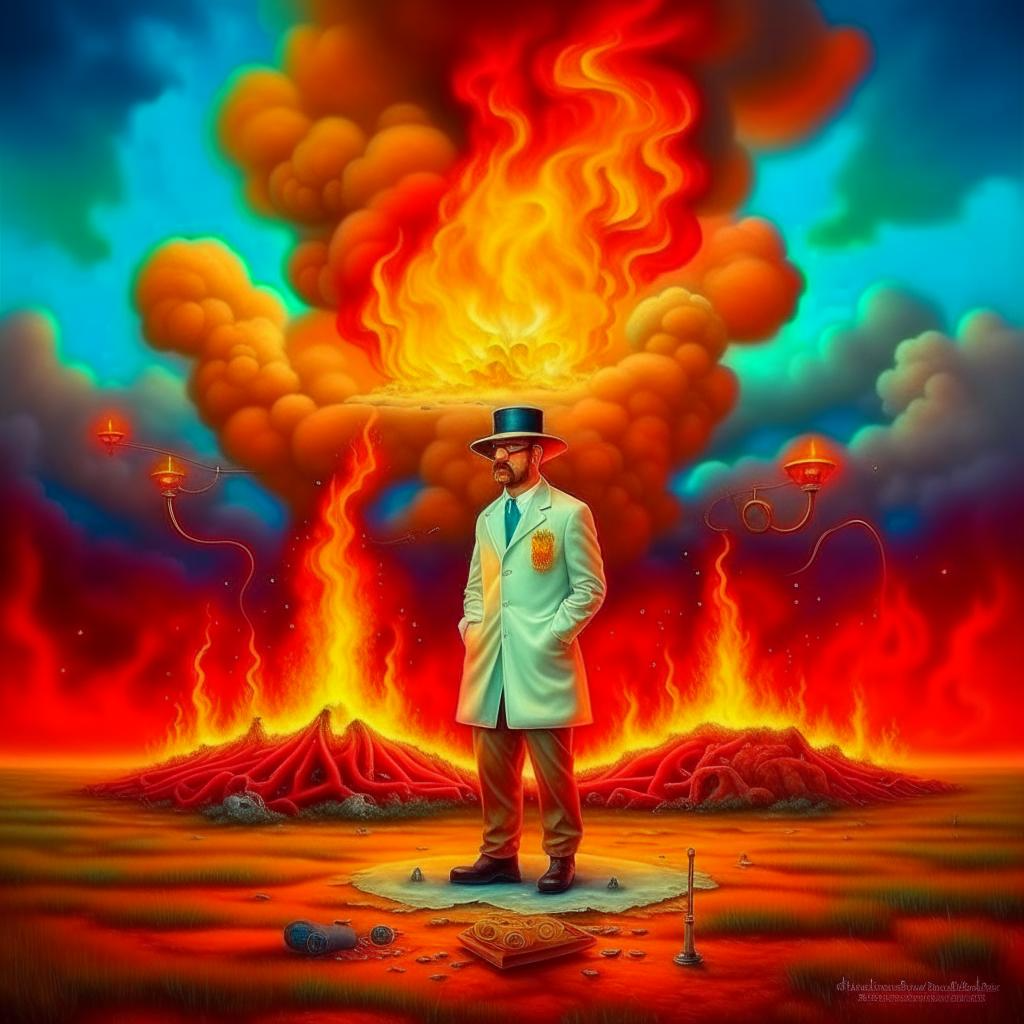 Как врачи боролись за себя - материал проекта "Живи без выгорания" Петра Галигабарова. Иллюстрацию создала нейросеть по моему запросу "врачи", "выгорание". Ярко и страшно получилось, как по мне.