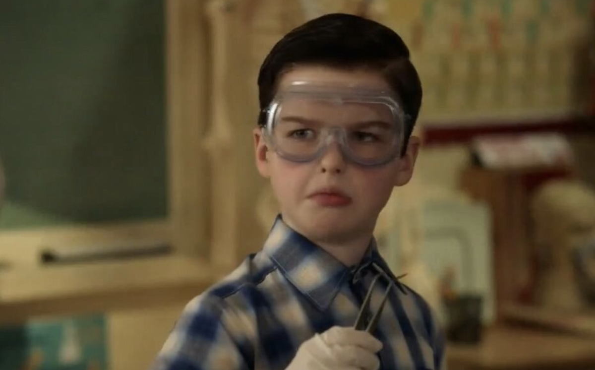 Кадр из сериала Детство Шелдона 
