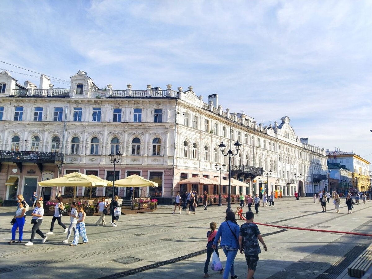 Гуляем по главной улице Нижнего Новгорода | Пешком по городам | Дзен