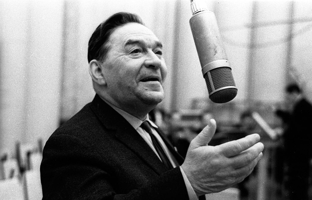 Эстрадный певец Леонид Утесов