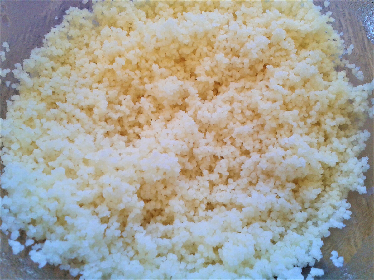 Готовый кус кус. Фото автора