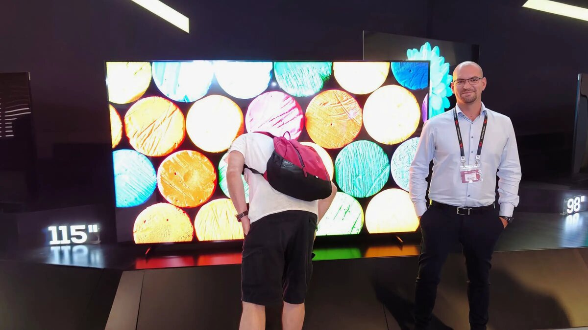 115" ПРОТОТИП  НА ВЫСТАВКЕ IFA