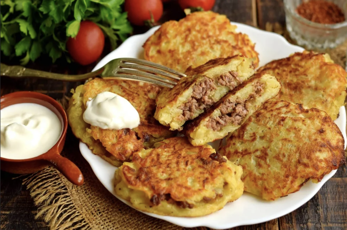 Колдуны из картофеля и фарша